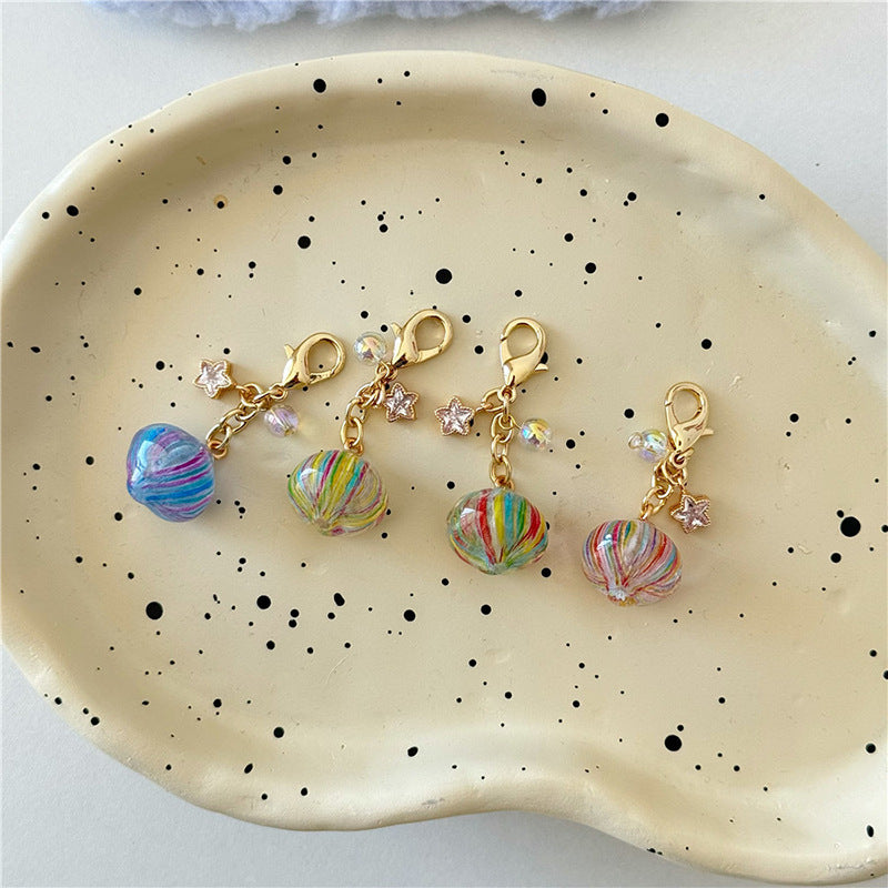 Candy Bead Coin Purse Charm for Bag N6D039