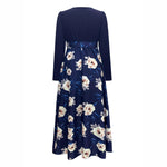 Load image into Gallery viewer, Belted Asymmetric Woven Knit Dress Women N5A096
