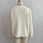Load image into Gallery viewer, Daisy Floral Round Neck Loose Pullover Sweater N6H282