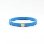 Load image into Gallery viewer, Bohemian Tile Bracelet Steel Enameled Plated S5P144
