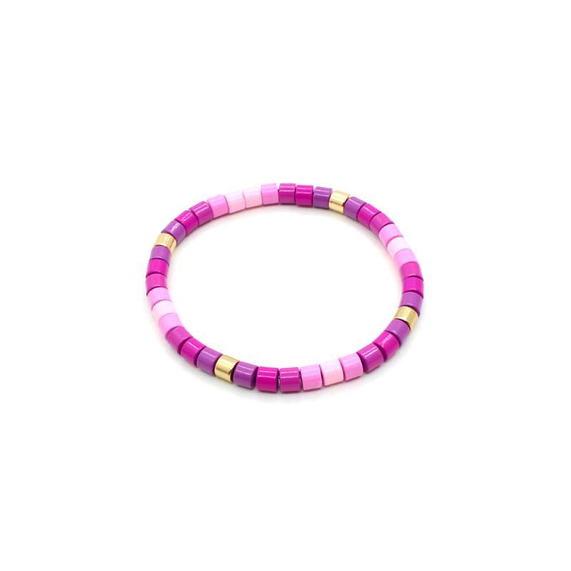 Tube Bead DIY Chain Alloy Enamel Stackable S5P262
