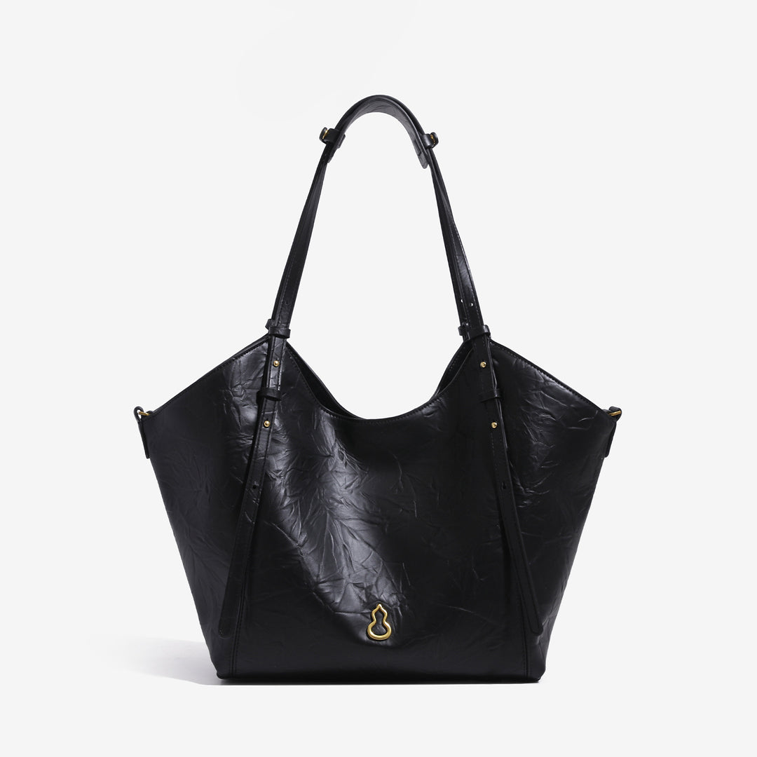 PU Tote Bag Large Capacity Work Shoulder Handbag N6F167