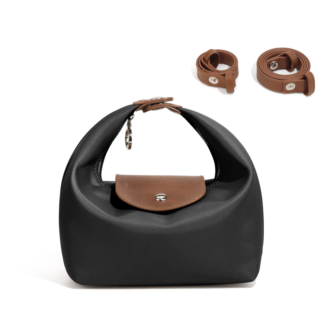 Women's Suede Dumpling Shoulder Handbag N6J158