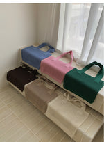Load image into Gallery viewer, Mesh Crochet Tote Bag Vintage Women N6C060