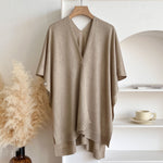 Load image into Gallery viewer, Knitted Fairy Cape Cardigan Women Loose Outerwear N6H238