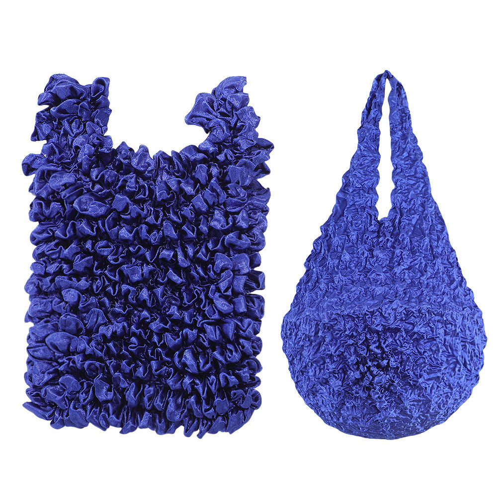 Shirred Expandable Pouch Polyester Multi Color  S5P285