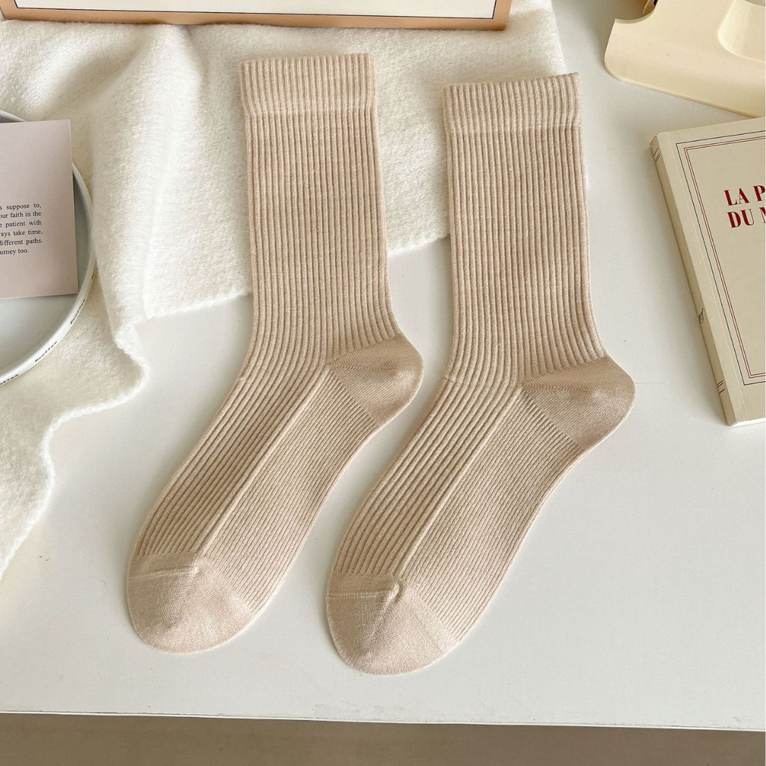 Thermal Wool Blend Mid-Calf Socks Multi Color M5A020