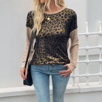 Load image into Gallery viewer, Animal Print Crew Sweater In Mid Weight N5Z465
