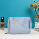 Load image into Gallery viewer, Retro Velvet Brush Pouch Women N6B132
