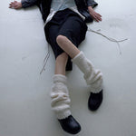 Load image into Gallery viewer, Acrylic Knit Leg Warmers  M5A118