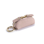 Load image into Gallery viewer, Genuine Leather Coin Purse with Keychain Women N6D018