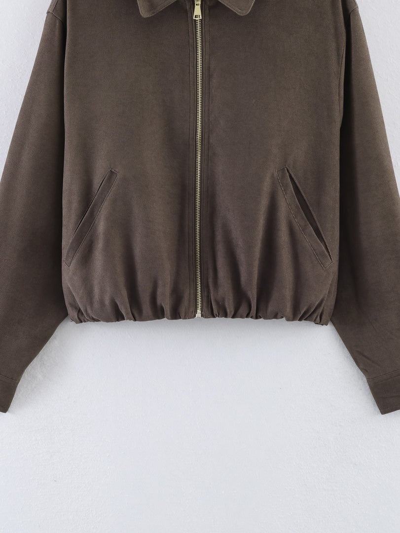 Women's POLO Collar Jacket & Casual Pants Separates N6H122