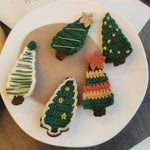Load image into Gallery viewer, Womens Christmas Tree Knit Duckbill Hair Clip N6K308