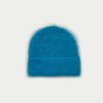 Load image into Gallery viewer, Womens Alpaca Wool Blend Brushed Knit Beanie N6K284