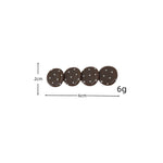 Load image into Gallery viewer, Retro Polka Dot Acetate Hair Clip Side Snap Clip N6F062