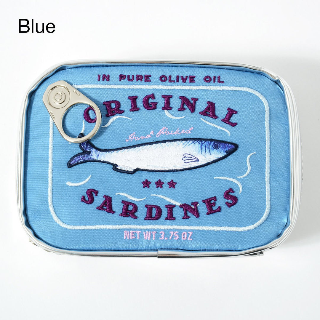 Sardine Can Cat Design Makeup Pouch N6E058