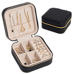 Load image into Gallery viewer, Portable Travel Jewelry Box PU Leather Organizer N6G277
