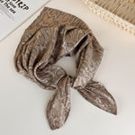Load image into Gallery viewer, Cool Metallic Snake Print Retro Head Wrap Women N6H109