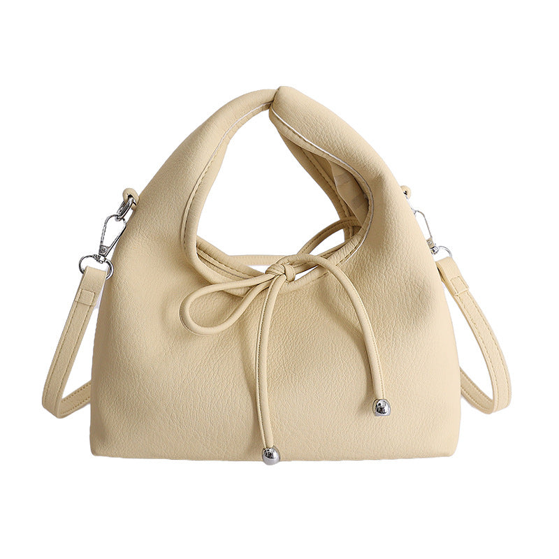 Soft Leather Tote Shoulder Bag Women N6C020