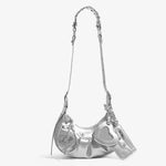 Load image into Gallery viewer, Studded Fringe Shoulder Bag PU Multi Color S5P281