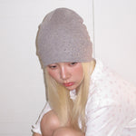 Load image into Gallery viewer, Women's Acrylic Blend Rhinestone Knit Beanie N6J126