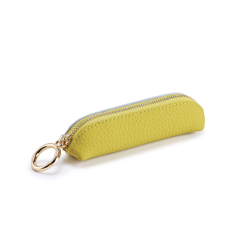 Multi-Function Leather Keychain Coin Purse Women N6D032