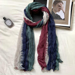 Load image into Gallery viewer, Pleated Gradient Scarf Women Sun Protection N6H247