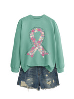 Load image into Gallery viewer, Casual Printed Crewneck Sweatshirt Women N6H046