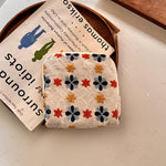 Load image into Gallery viewer, Embroidered Floral Linen Cotton Pouch Organizer S5P974