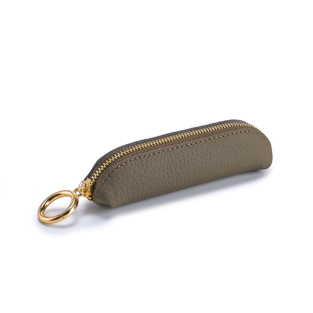 Multi-Function Leather Keychain Coin Purse Women N6D032
