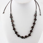 Load image into Gallery viewer, Acrylic Coconut Shell Style Necklace S5P609