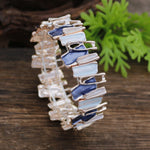 Load image into Gallery viewer, Color Drip Hand-Painted Geometric Stretch Bangle N6C213