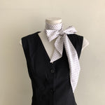 Load image into Gallery viewer, Simple French Thin Stripe Scarf Women Versatile M5A338