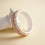 Load image into Gallery viewer, Womens Vintage Marbled Square Resin Bracelet N6K150
