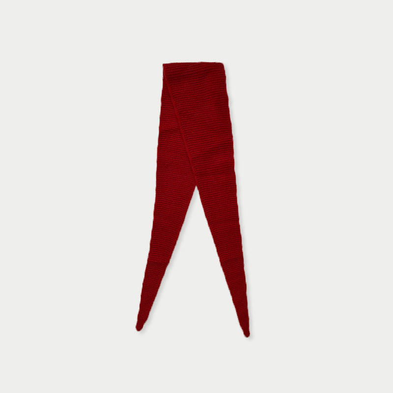 Womens 100 Percent Wool Croissant Knit Scarf N6K236