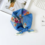 Load image into Gallery viewer, Pure Cotton Square Scarf Women Head Scarf 55cm N6H116