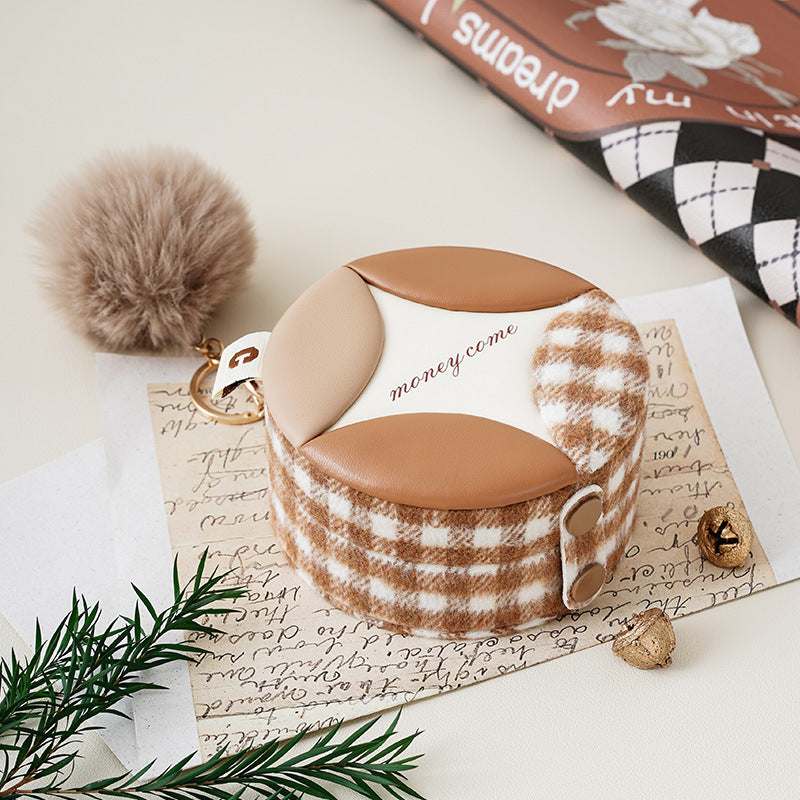 Portable Maillard Coin Jewelry Box Women S5P689