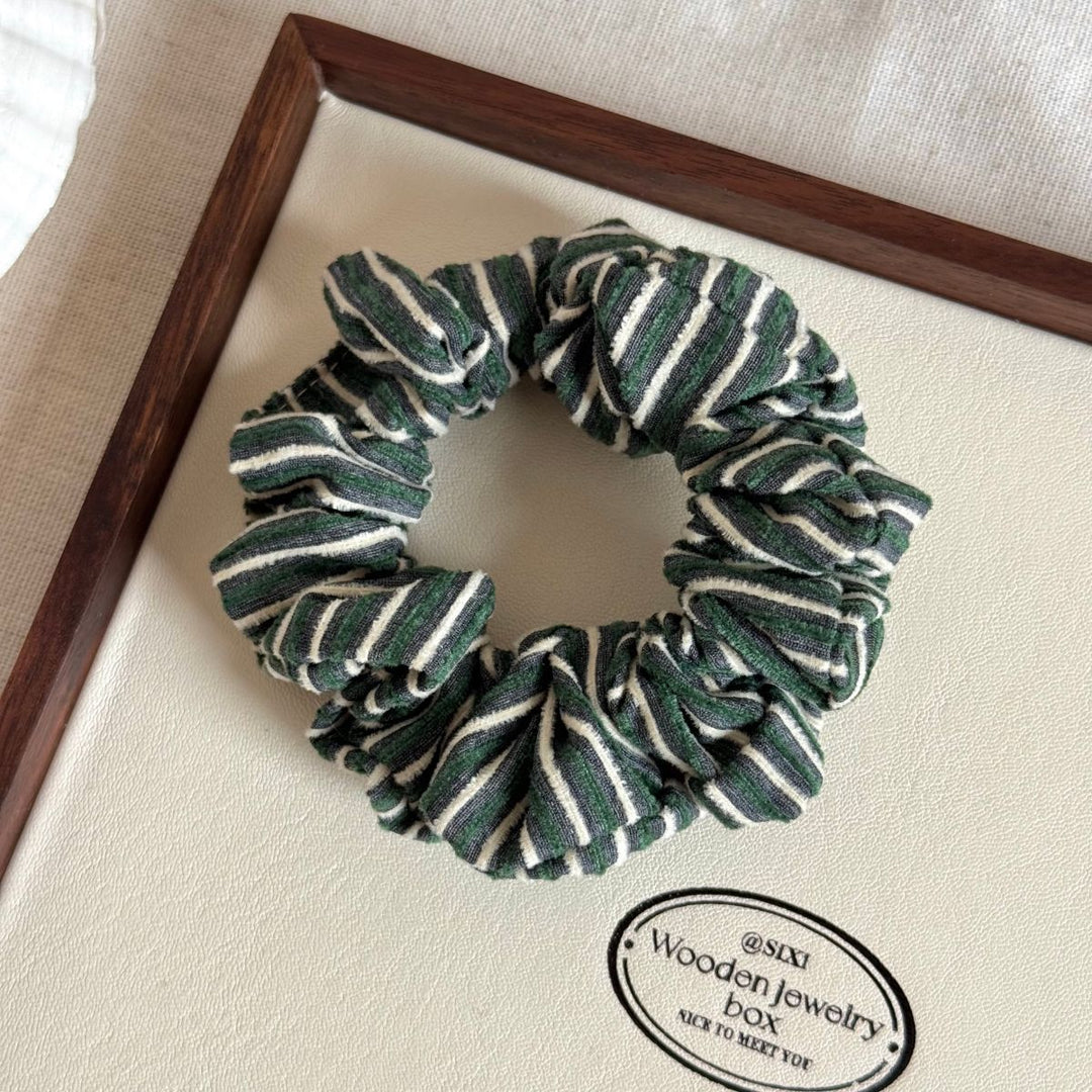 Womens Leopard Print Fabric Scrunchie N6K030