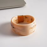 Load image into Gallery viewer, Vintage Resin Ombré Circle Geometric Bangle Women N6H083