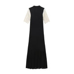 Load image into Gallery viewer, Button Knit Dress Essential Lightweight N5Z367
