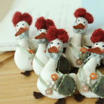 Load image into Gallery viewer, Mini Duckling Fabric Pin Crossbody Bag Accent N6G024