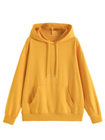 Load image into Gallery viewer, Solid Color Hoodie Women Cotton Loose Fit Long Sleeve N6H047