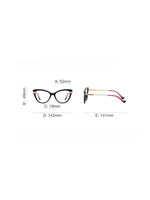 Load image into Gallery viewer, Retro Cat Eye Blue Light Blocking Glasses Women N6B153