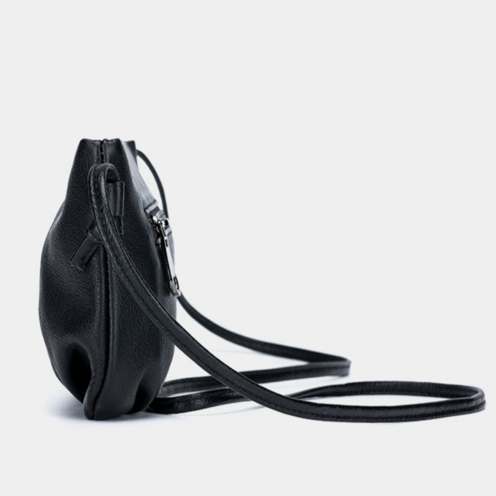 Genuine Leather Cloud Bag Crossbody Shoulder Purse N6F157