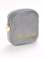 Load image into Gallery viewer, Velvet Cosmetic Pouch Large Capacity Makeup Bag N6A232