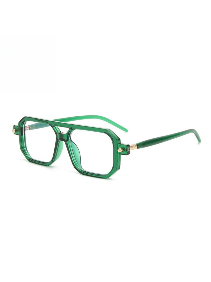 Retro Square Flat Sunglasses Fashion Women N6B155