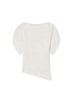 Load image into Gallery viewer, Designer Round Neck Puff Short Sleeve T-Shirt Women N6C267