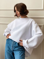 Load image into Gallery viewer, Brushed Fleece Hoodie Relaxed Mid Heavy N5Z412