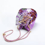 Load image into Gallery viewer, Floral Embroidered Sequin Mesh Bucket Bag Women N6E010