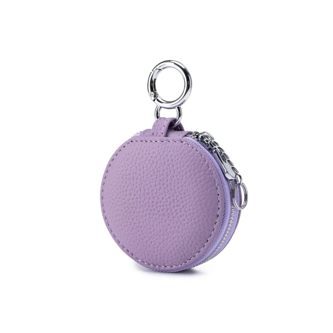 Genuine Leather Round Lipstick & AirPods Case N6E067